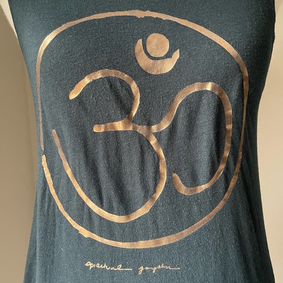 Spiritual Gangster Om Graphic Muscle Tank - Picture 3 of 3